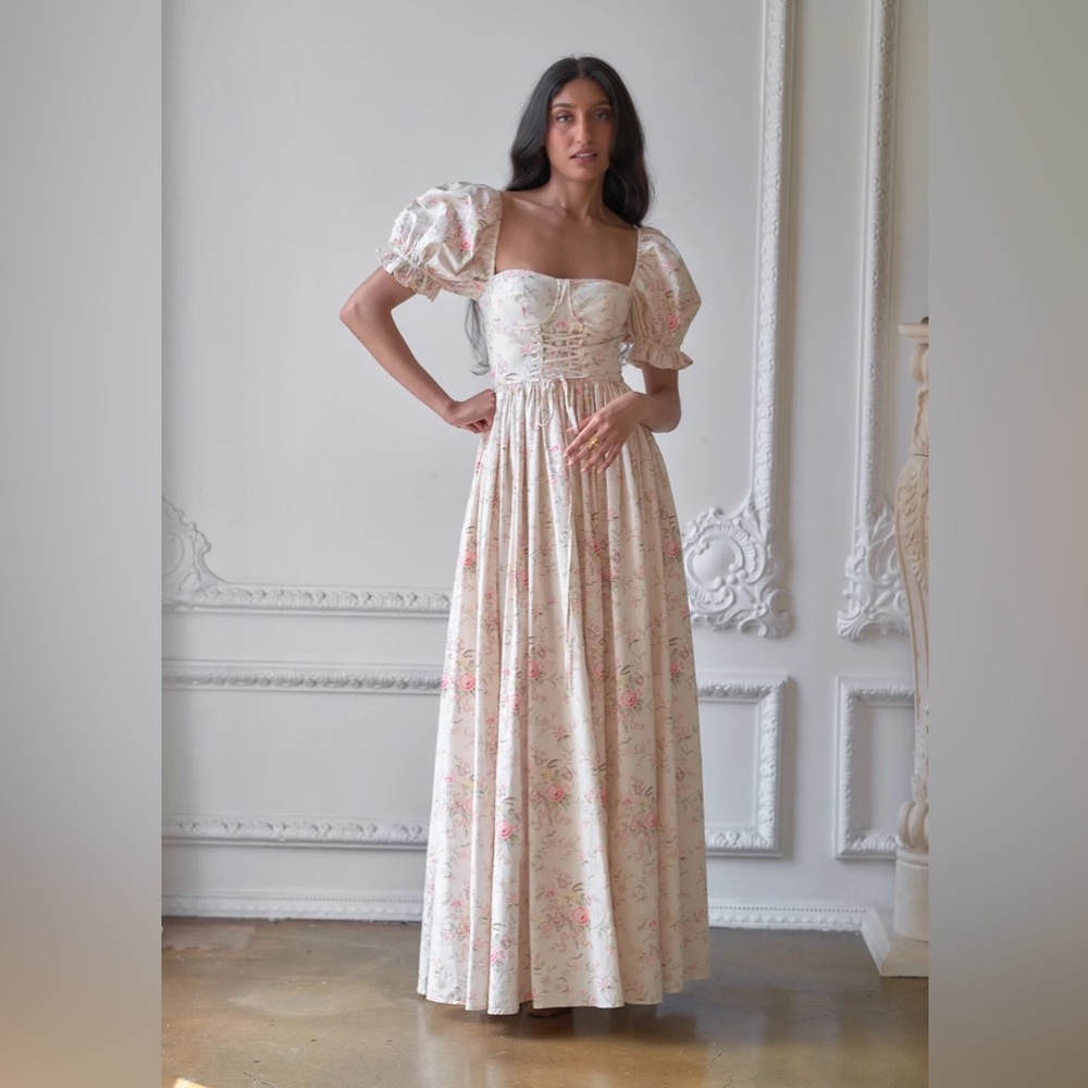 NWT Selkie the renaissance dress gown in pink